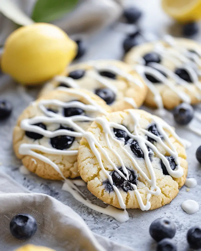 Lemon Blueberry Cookies