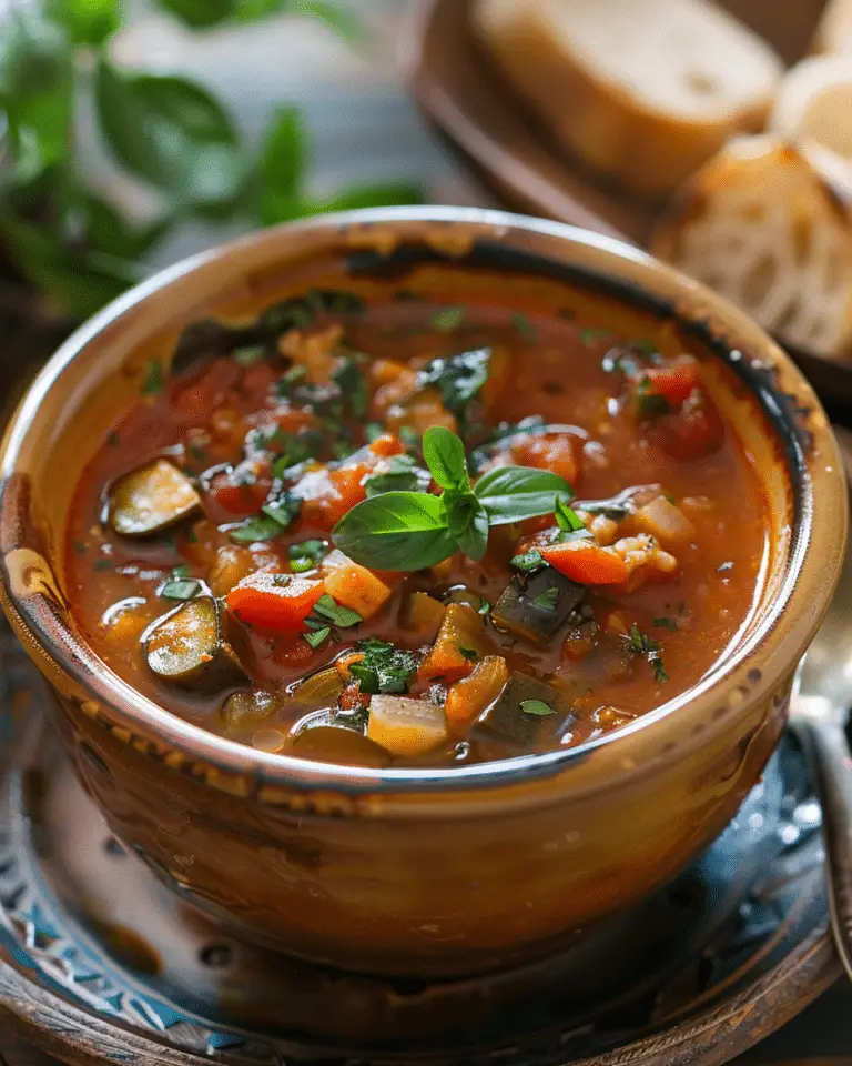 Ratatouille Soup from the Movie: A Delicious Recipe