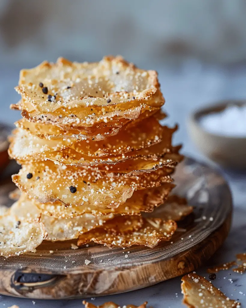 Irresistible Parmesan Crisps for Crunchy Snacking Bliss