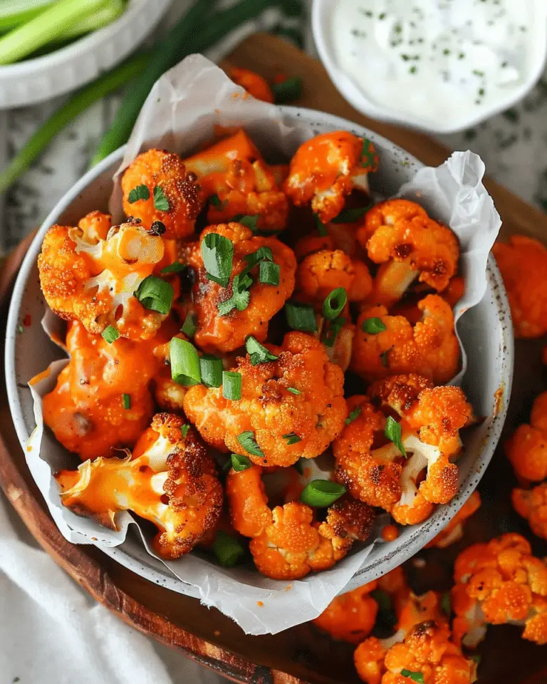 Best Buffalo Cauliflower Bites
