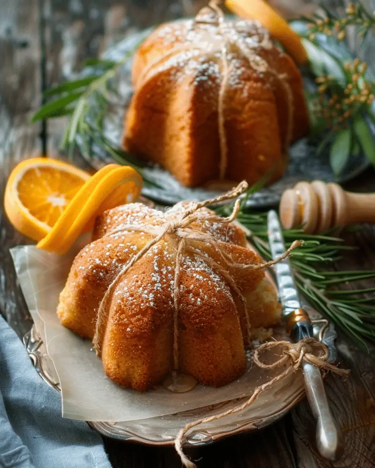 Orange‑Ginger Honey Cakes