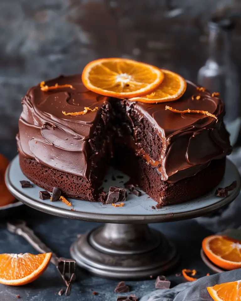 Best Moist Chocolate Orange Cake