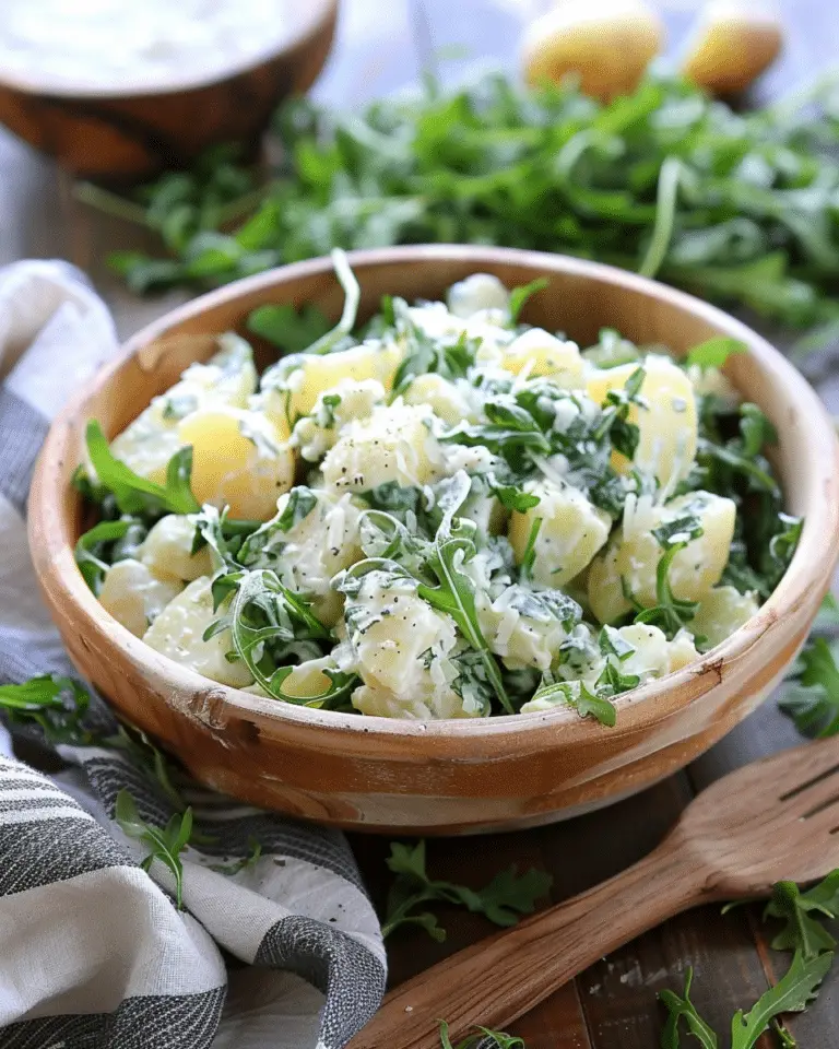 Refreshing Arugula Potato Salad for Summer Picnics