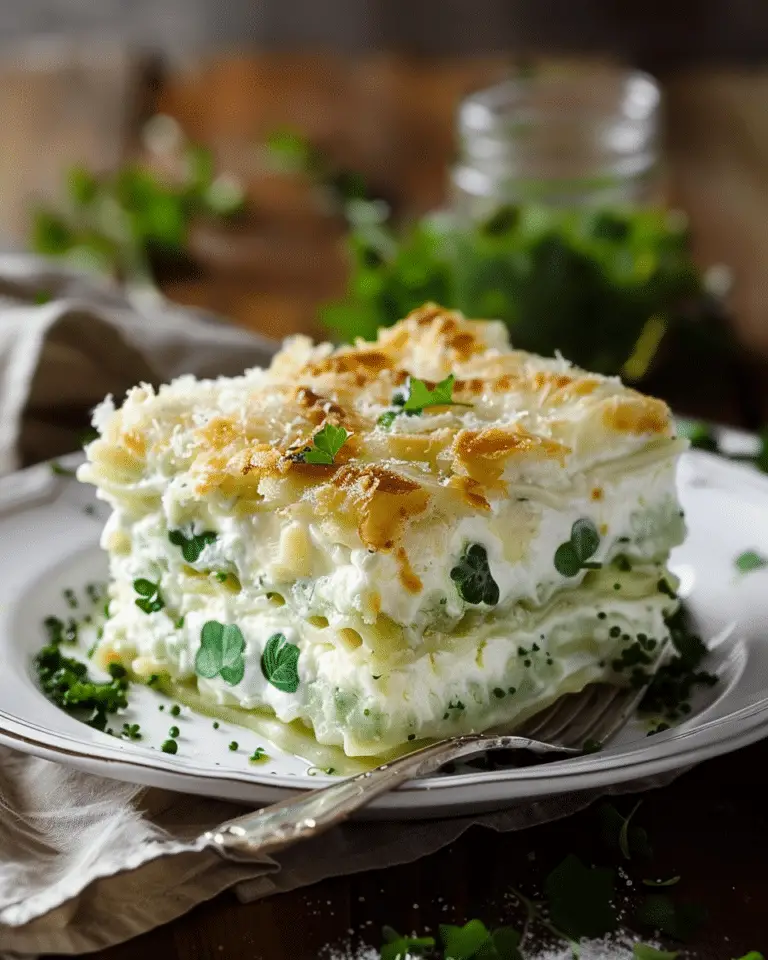 Shamrock Lasagna