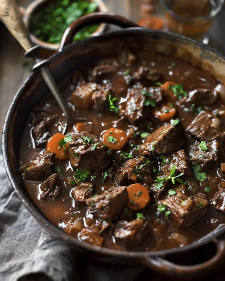 Beef Bourguignon (Beef Burgundy)