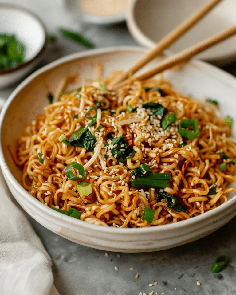 Easy Soy Sauce Pan Fried Noodles