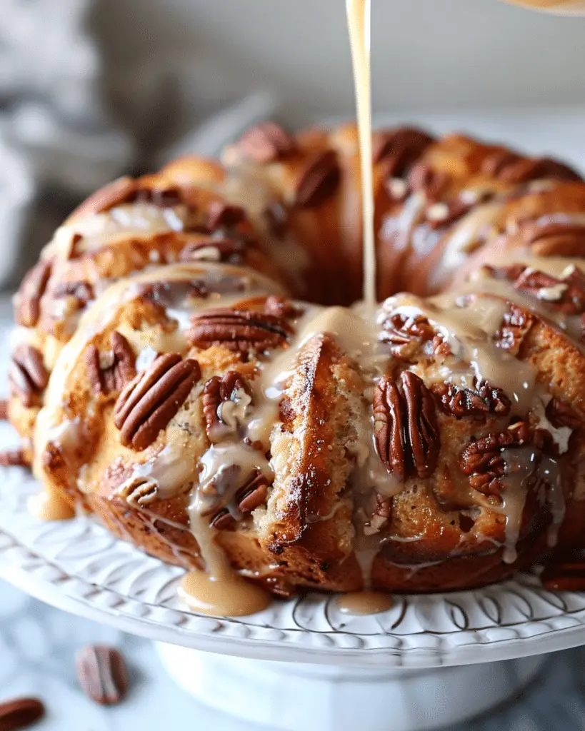 Easy Maple Pecan Monkey Bread