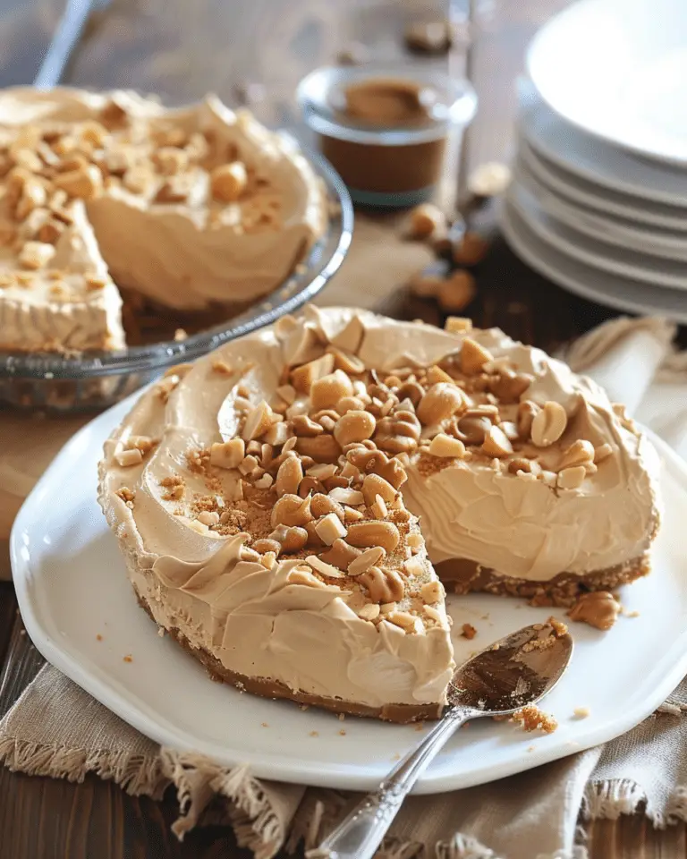 Best  No Bake Peanut Butter Pie