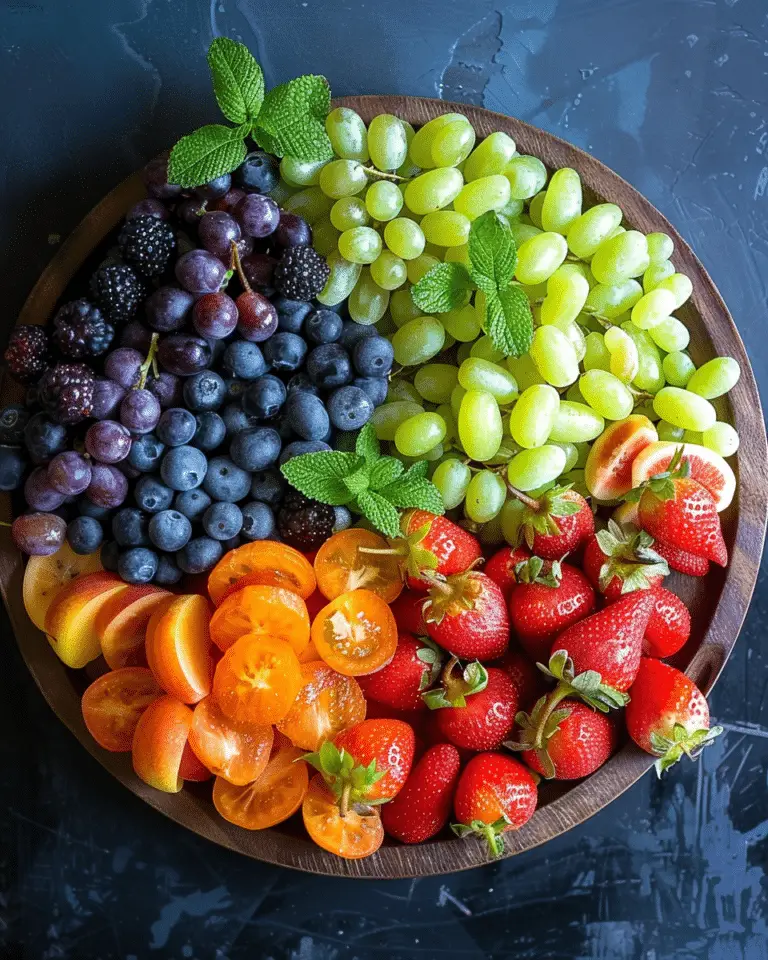 How to Make a Fruit Platter