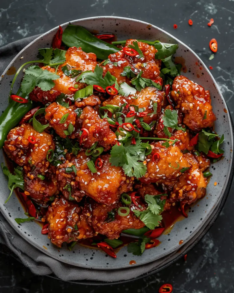 Crispy Chilli Chicken