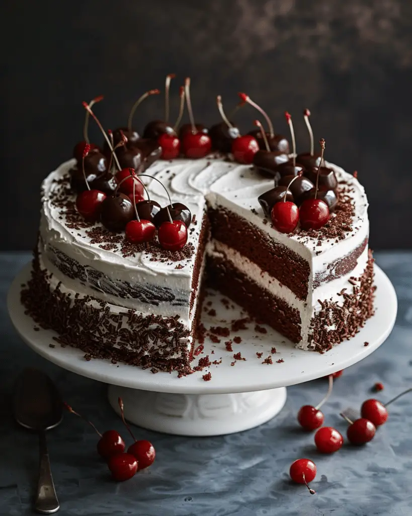 Black Forest Cake (Schwarzwälder Kirschtorte)