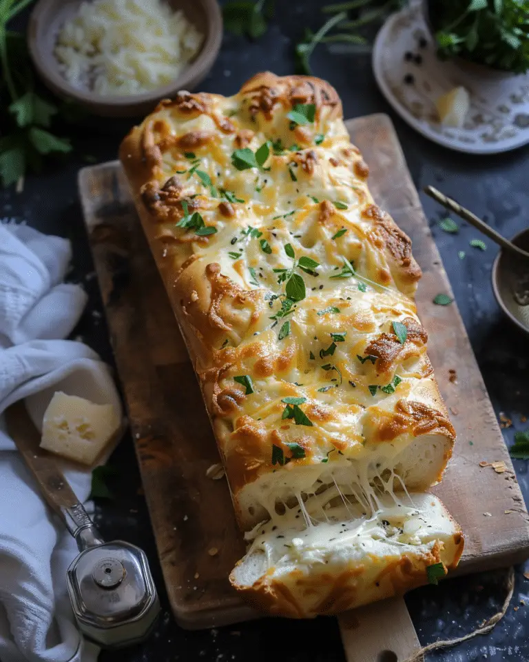 Best Italian Herbs and Cheese Bread