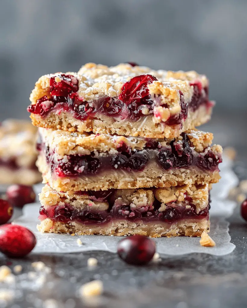 Cranberry Bars