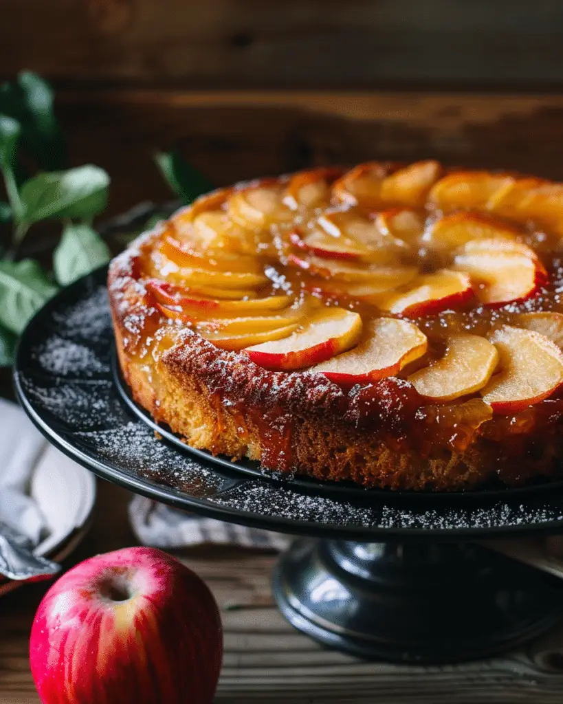 Apple Upside‑Down Cake