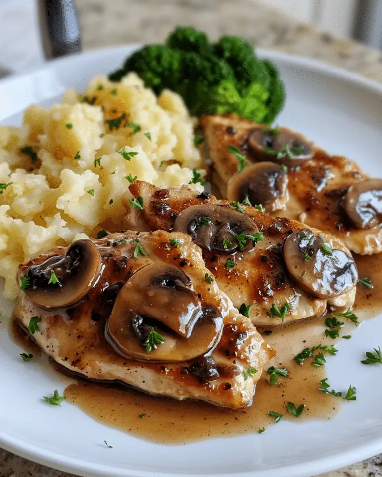 Quick Easy Chicken Marsala Recipe