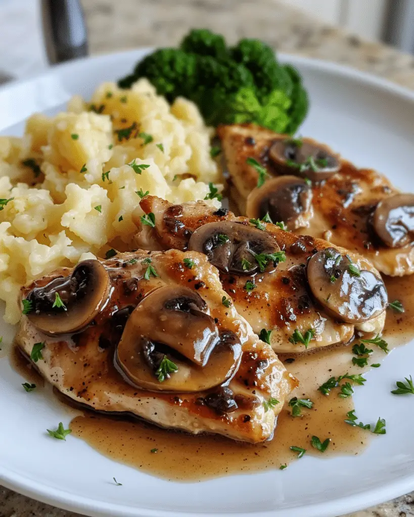 Quick Easy Chicken Marsala Recipe