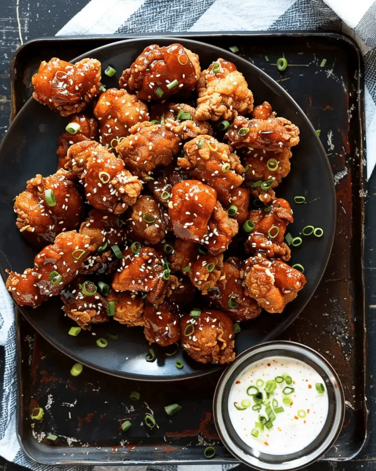 Dakgangjeong — Soy Garlic Fried Chicken