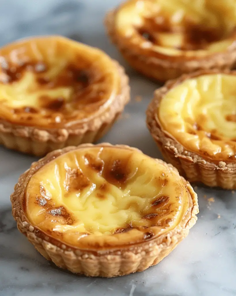 Old‑Fashioned Egg Custard Tarts
