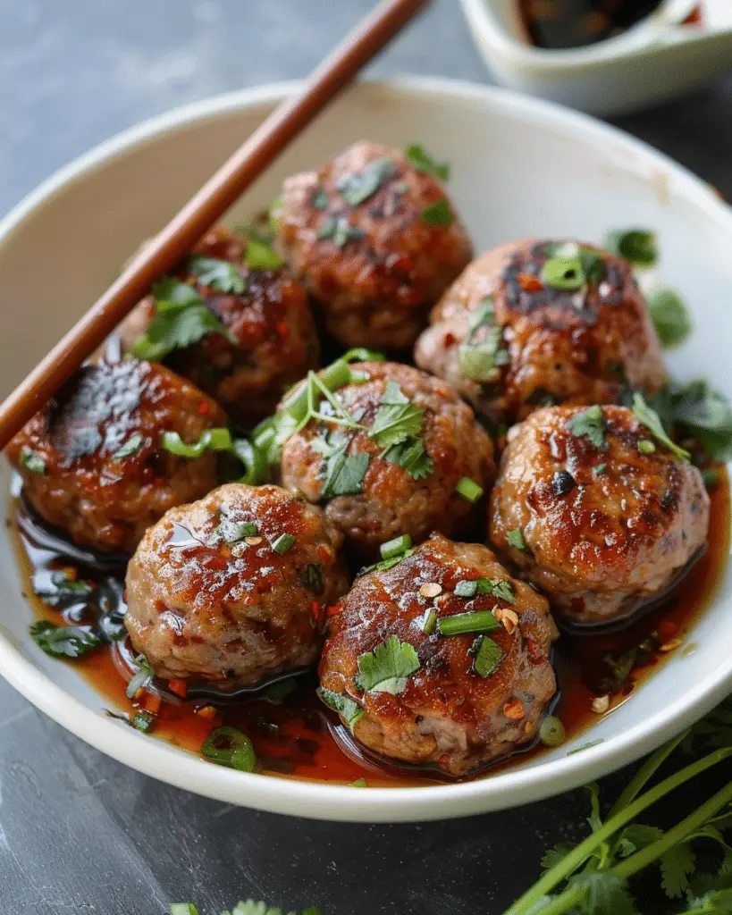 Xiu Mai (Vietnamese Meatballs)