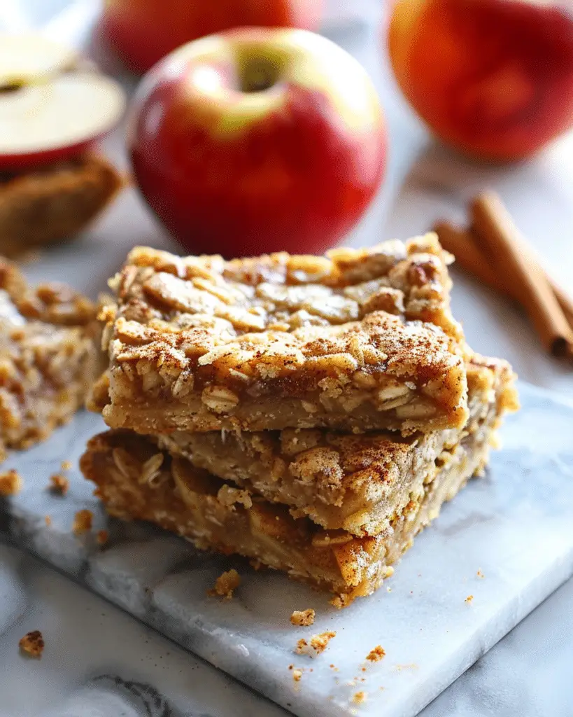 Apple Cinnamon Breakfast Bars