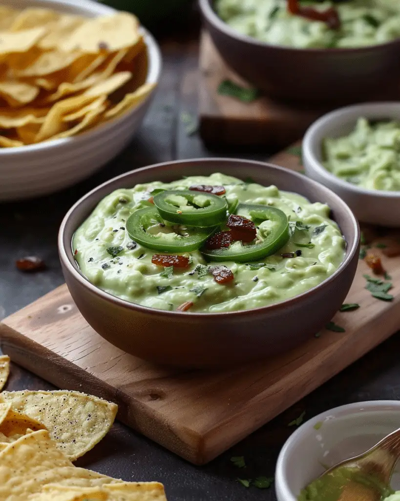 Creamy Avocado Jalapeño Dip