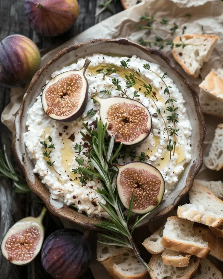 Fig Boursin Dip Recipe
