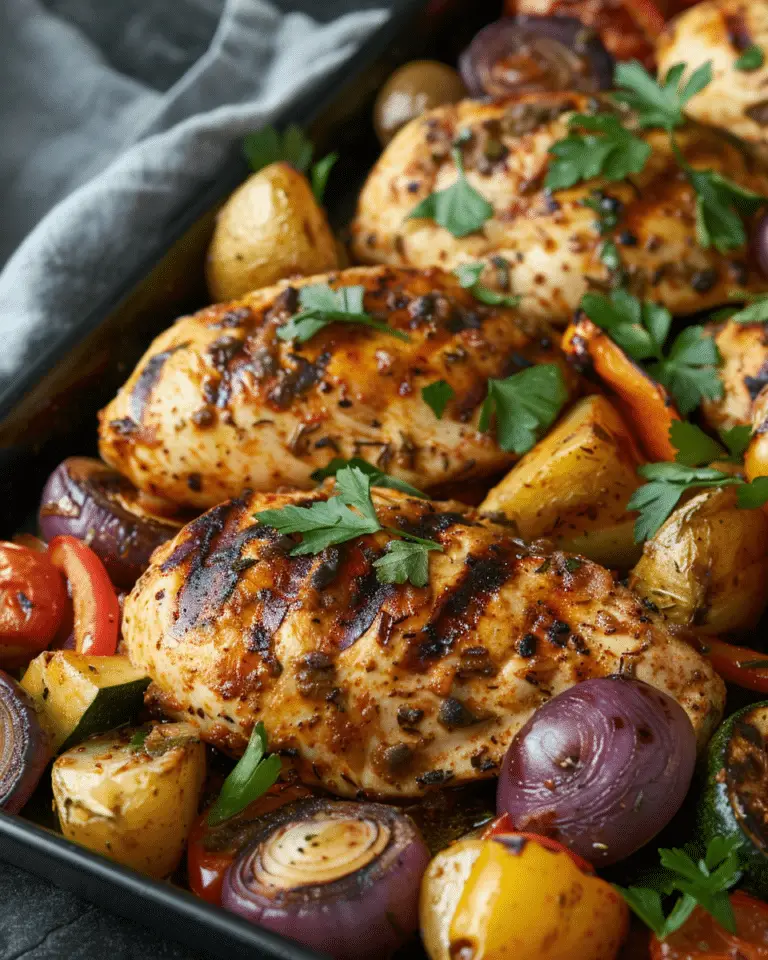 Perfect Grilled Chicken & Vibrant Veggie Medley
