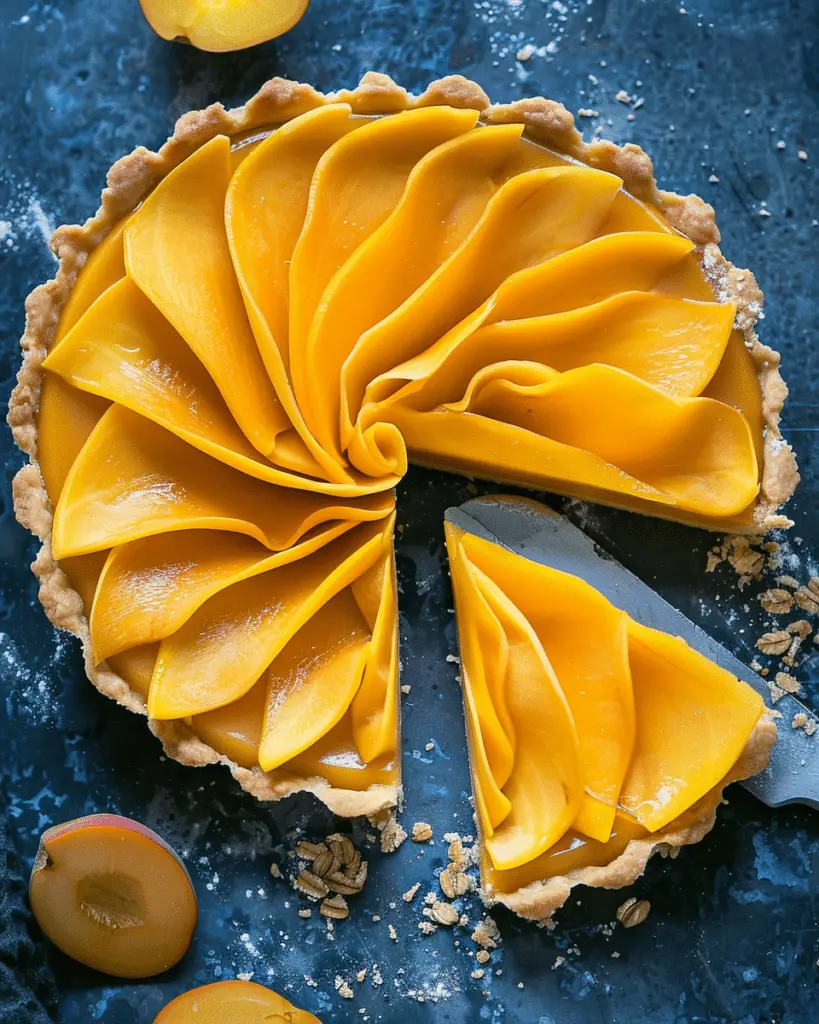 Best Mango Curd Tart