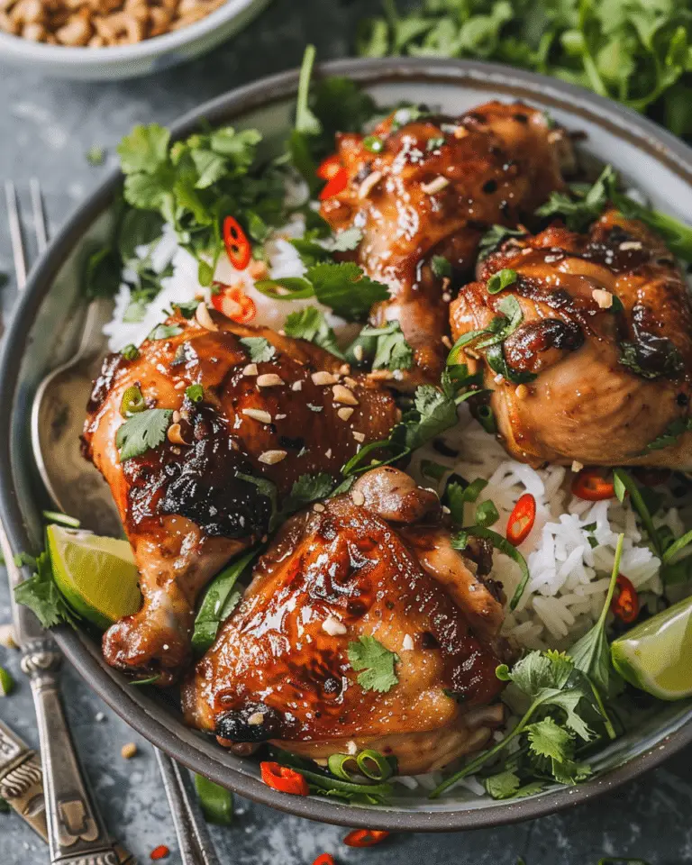Vietnamese Ginger Chicken (Gà Kho Gừng)