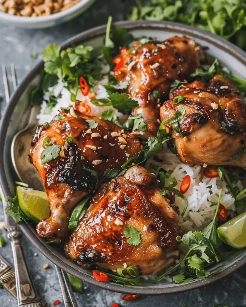 Vietnamese Ginger Chicken (Gà Kho Gừng)