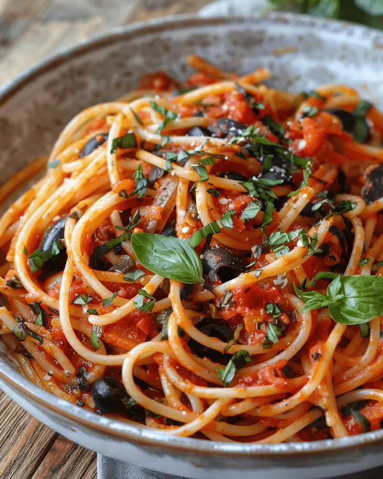Spaghetti alla Puttanesca