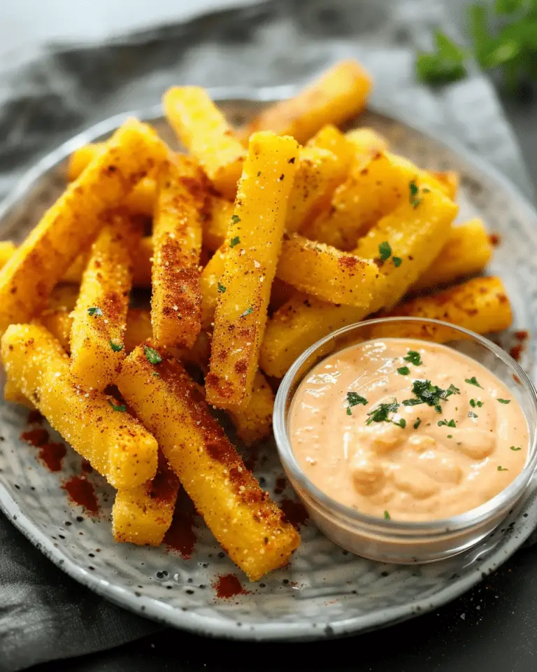 Polenta Fries in the Air Fryer