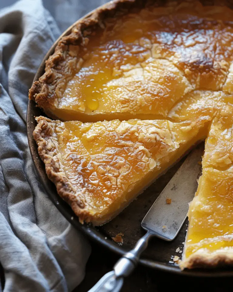 Best  Golden Greek Honey Pie (Melopita)