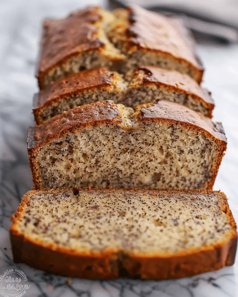 Perfectly Moist Banana Loaf Bread