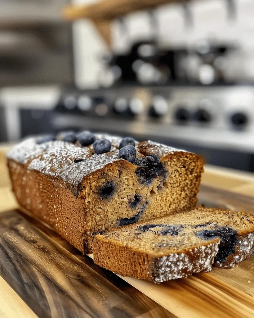 Blueberry Cream Cheese Loaf