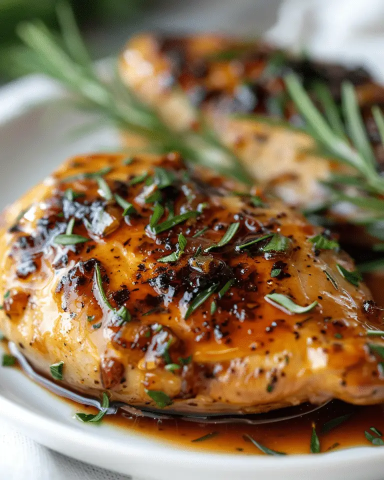 Honey Garlic Chicken Breasts