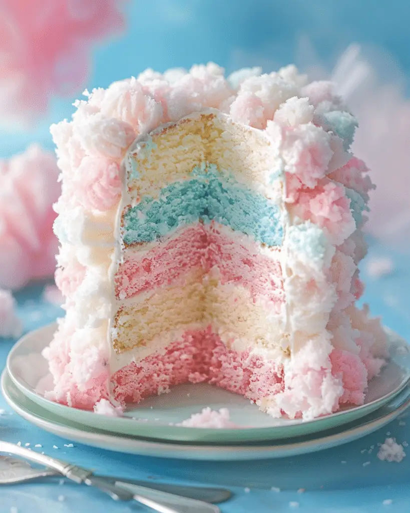 Cotton Candy Cake Recipe