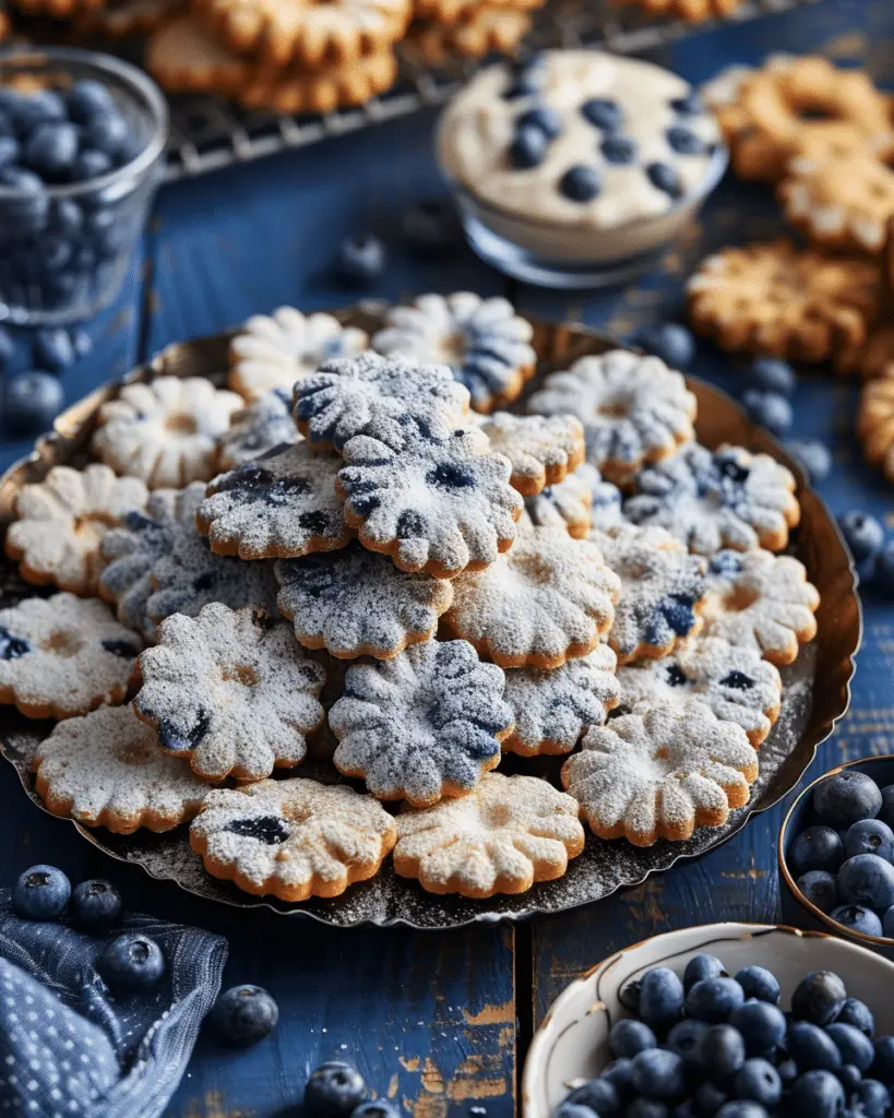 Blueberry Pie Cookies