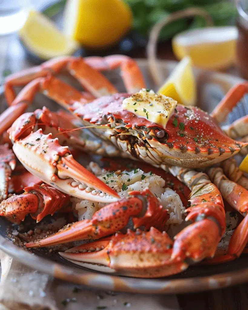 Crab Boil with Seasoned Butter
