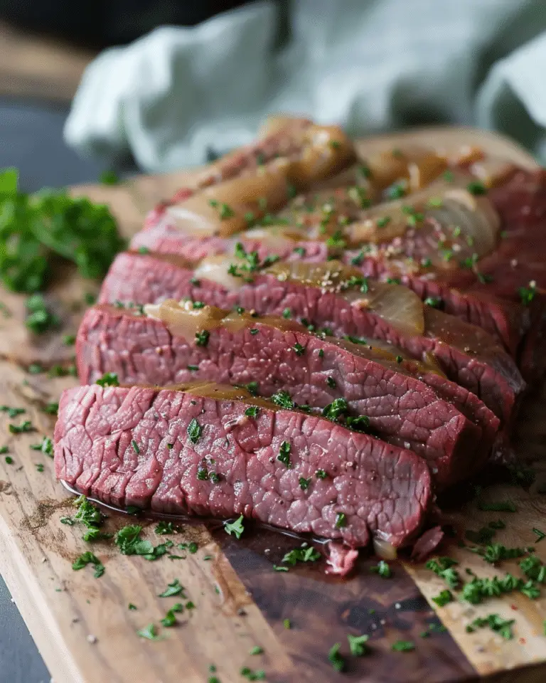 Slow Cooker Corned Beef & Cabbage