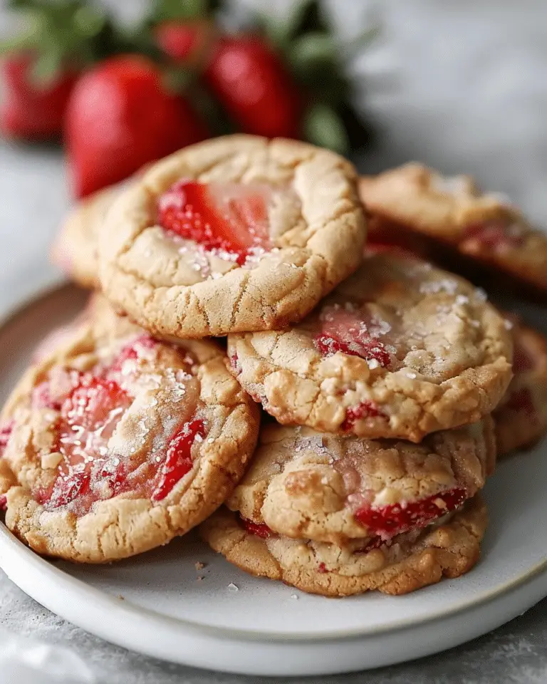 Sensational Strawberry Cheesecake Cookies Recipe