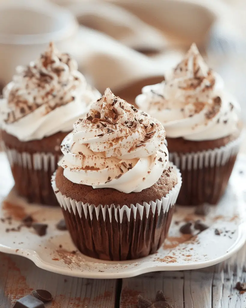 Hot Chocolate Cupcakes