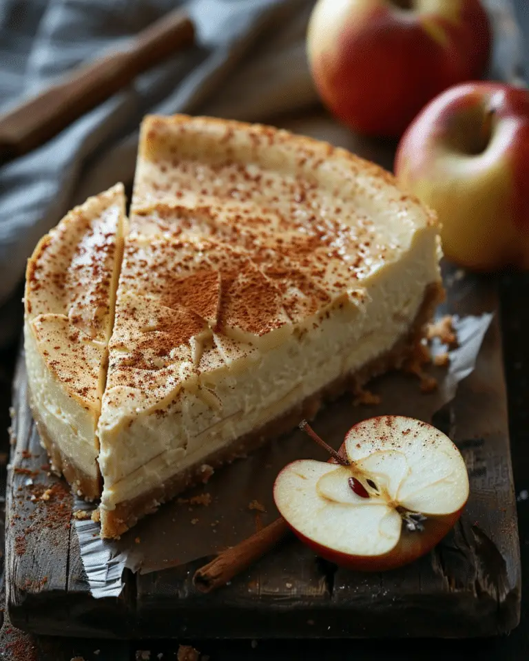 Apple Cheesecake