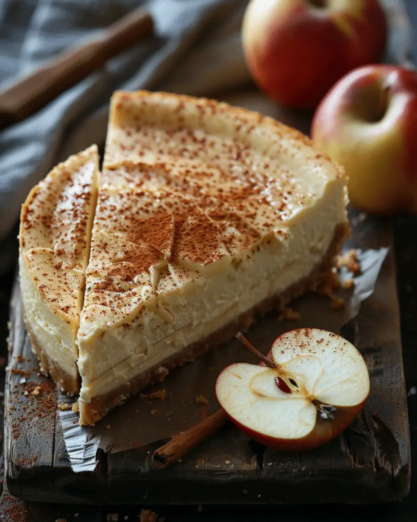 Apple Cheesecake