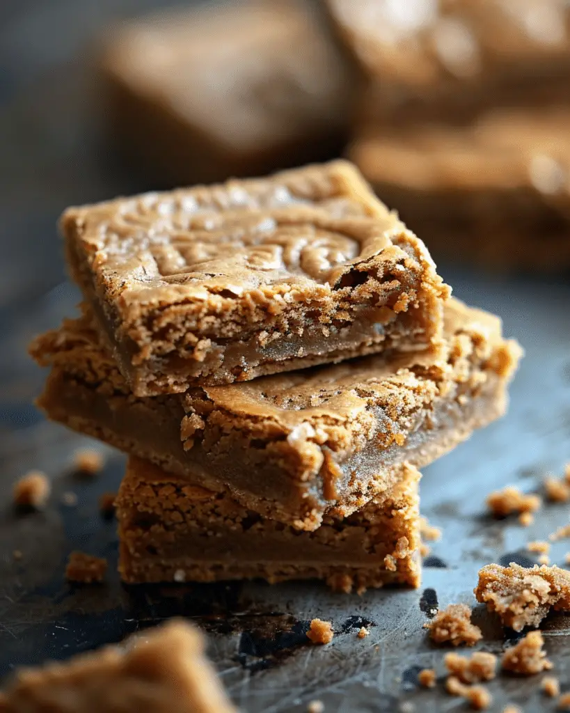 Biscoff Blondies