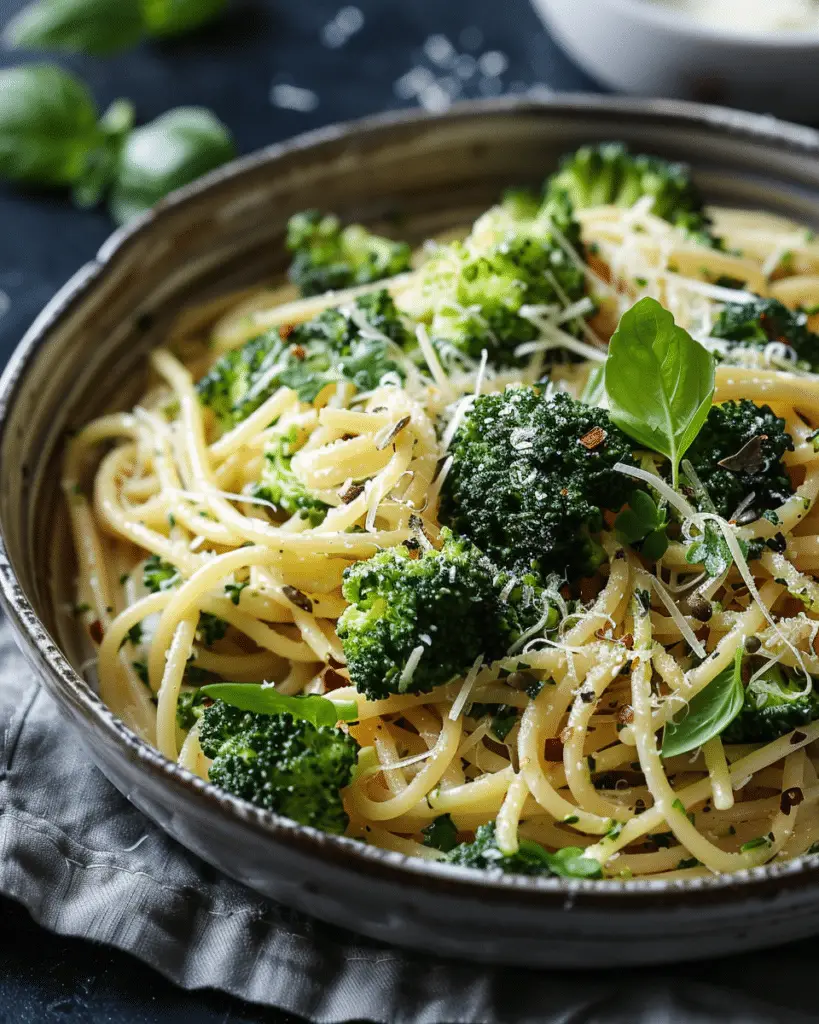 Light and Healthy Broccoli Pasta