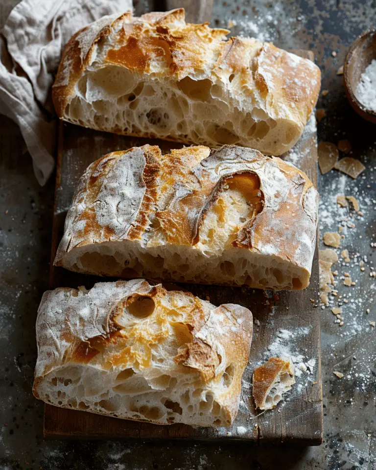 Traditional Italian Ciabatta Recipe