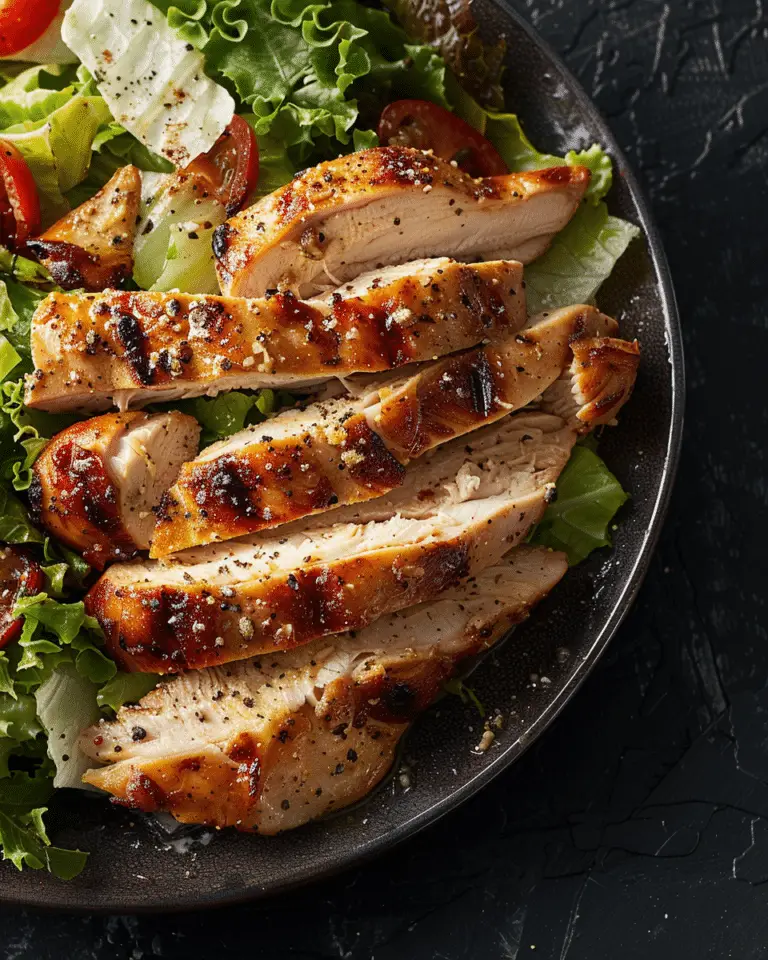 Melt In Your Mouth Caesar Chicken