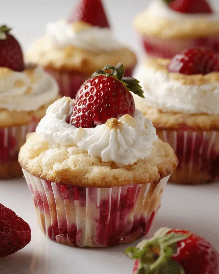 Strawberry Shortcake Muffins