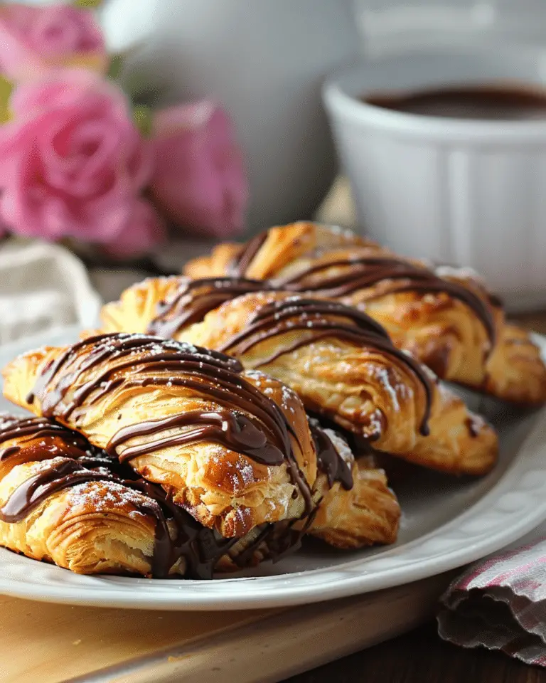 Nutella Puff Pastries